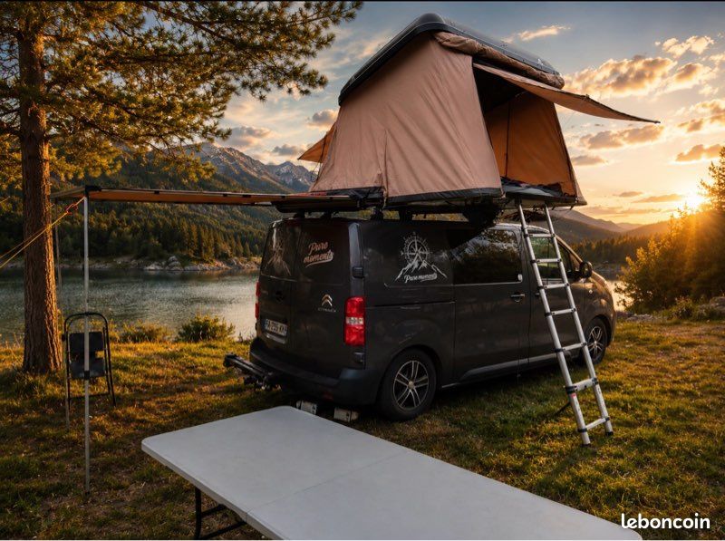 Citroën Jumpy III 1.6 BlueHDi 115 CV – Van aménagé – Tente NaïtUp – Bluetti (image 4)