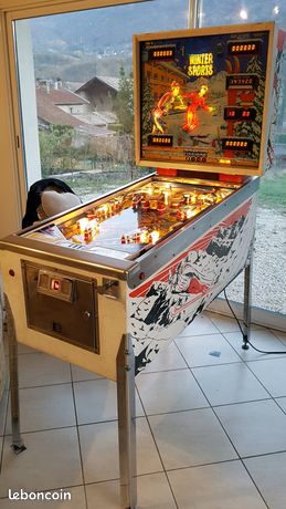 PINBALL jouet FLIPPER de table DING BALL vintage TRONIC 2000 FRANCE JOUETS 80 | eBay