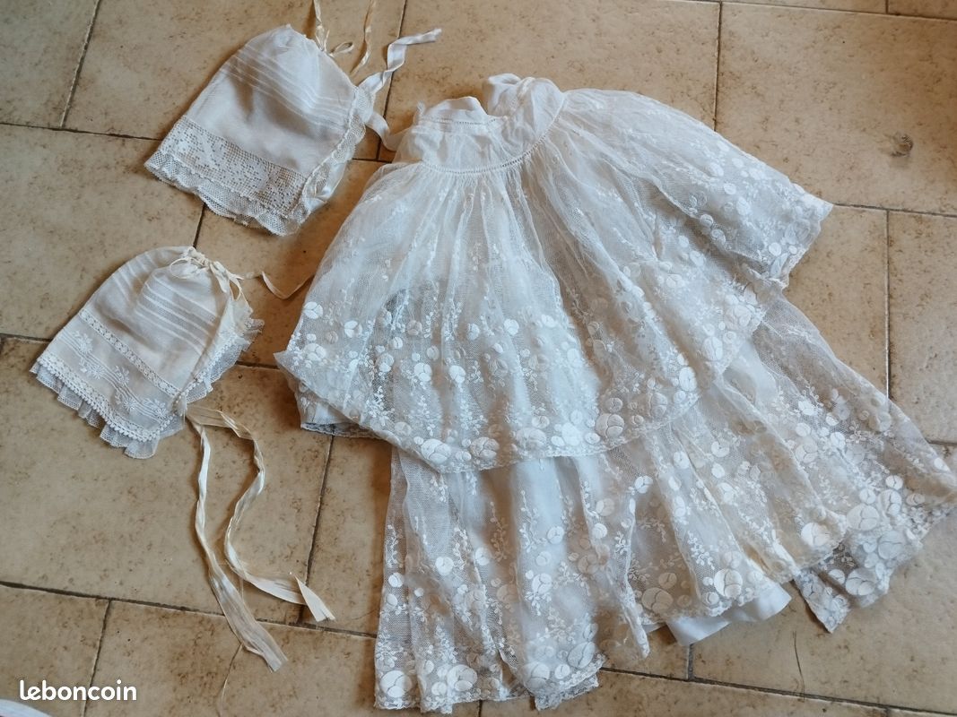 Robe Ancienne Pour Poupée – DEP UNIS – Occasion