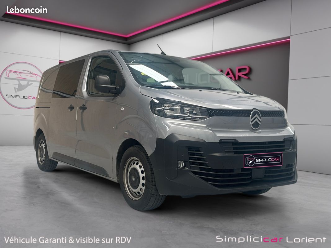 CITROEN JUMPY 2.0 BLUE HDI 145 Cabine Approfondie Car Play Caméra de Recul Virtual Cockpit Garantie 12 mois (image 1)