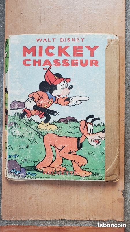 Livre Mickey chasseur Walt Disney 1945 (image 8)