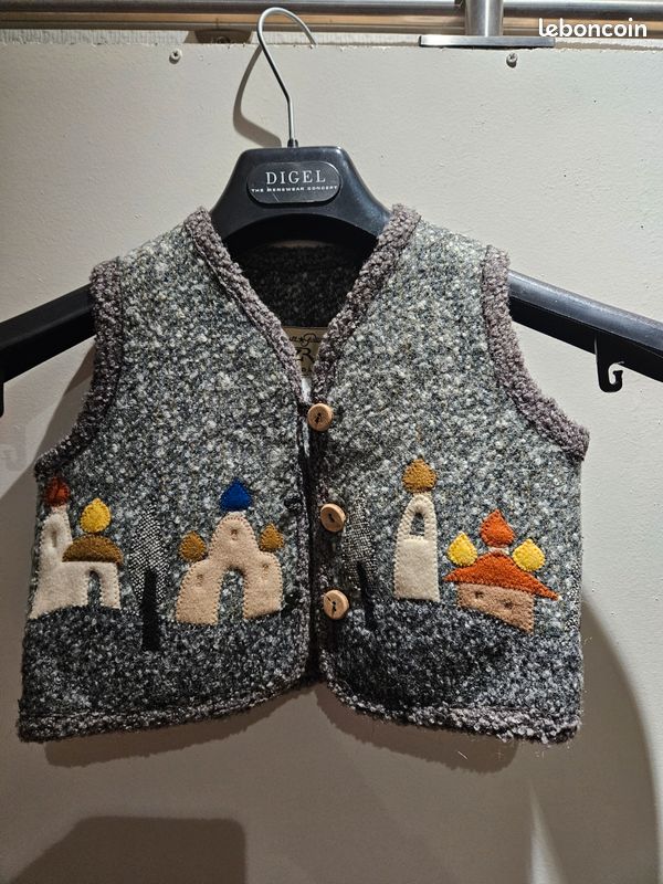 Gilet laine enfant (image 1)