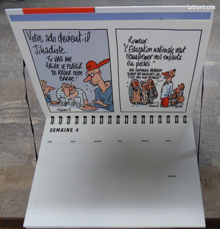 Tignous - Calendrier perpétuel 52 semaines (image 6)