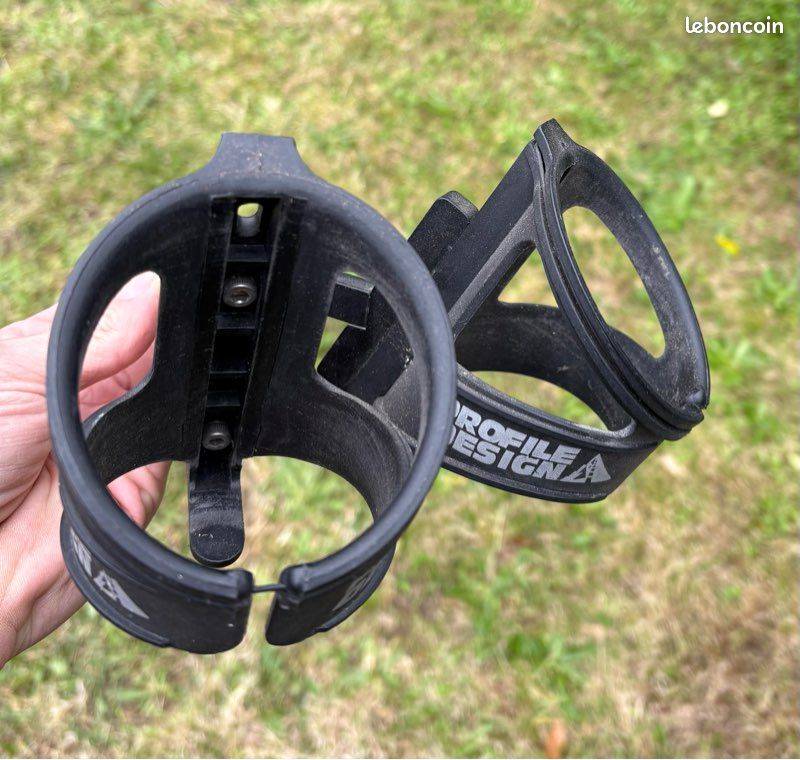 Porte-bidons Double Guidon Vintage Pour Vélo Cyclotourisme - Occasion état 9/10