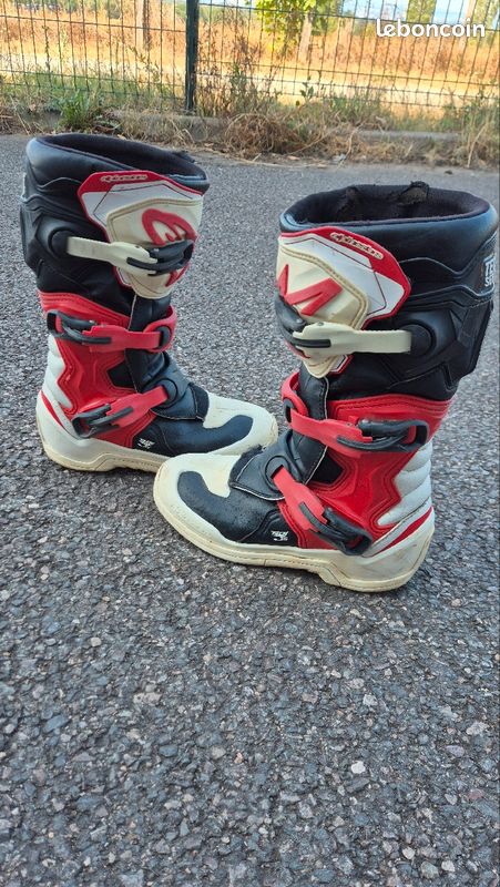 Bottes motocross Alpinestars tech 3s T5 (38) (image 1)