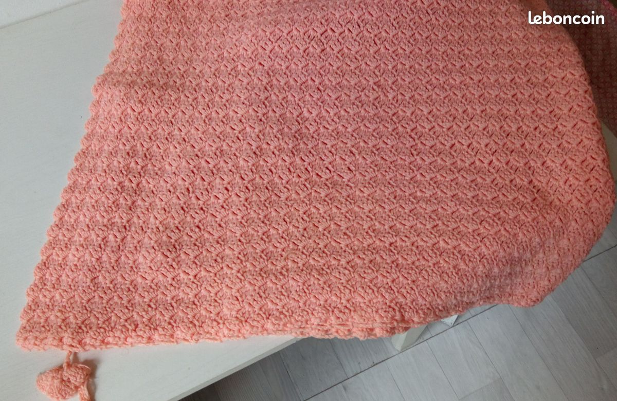 Couverture bébé crochet (image 1)