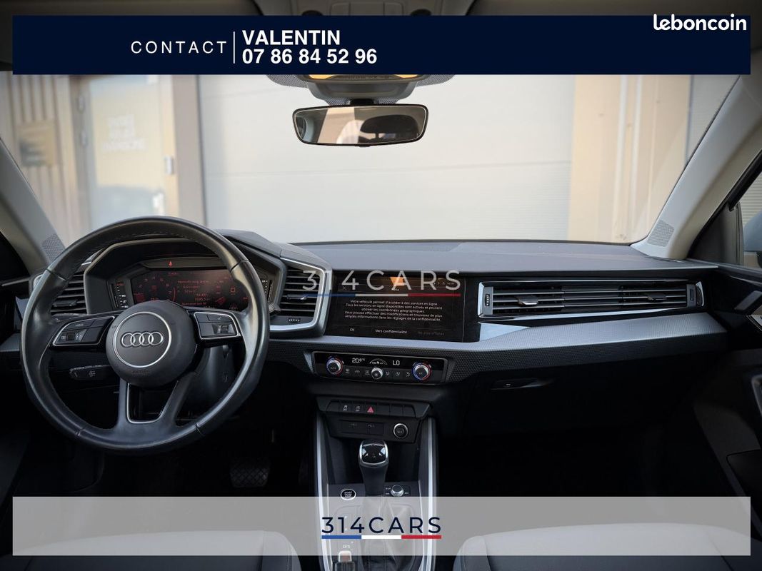 AUDI A1 Sportback 1.0 25 TFSI 95 - BV S-Tronic Advanced - Garantie 6 Mois (image 3)