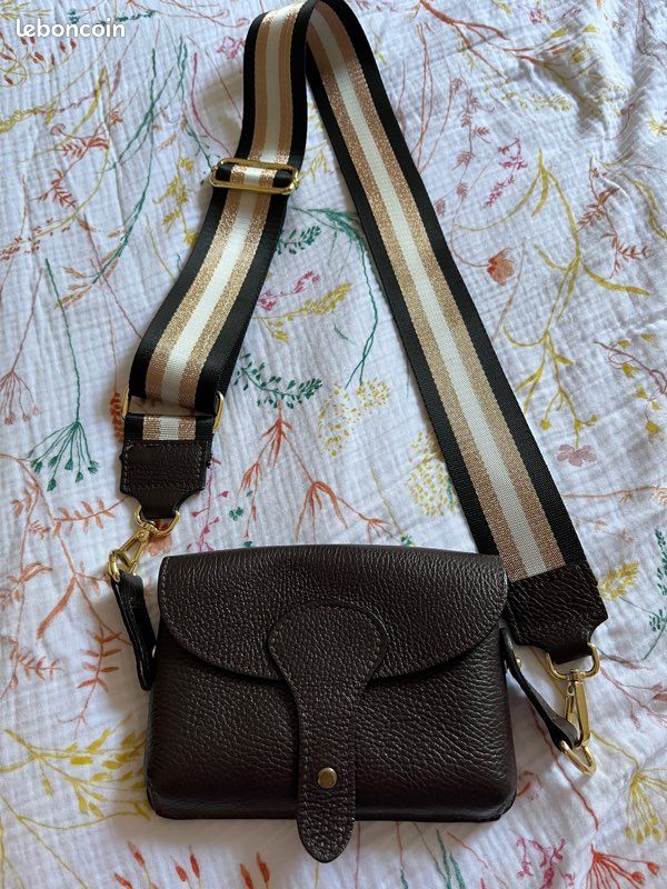 Sac banane cuir italien (image 2)
