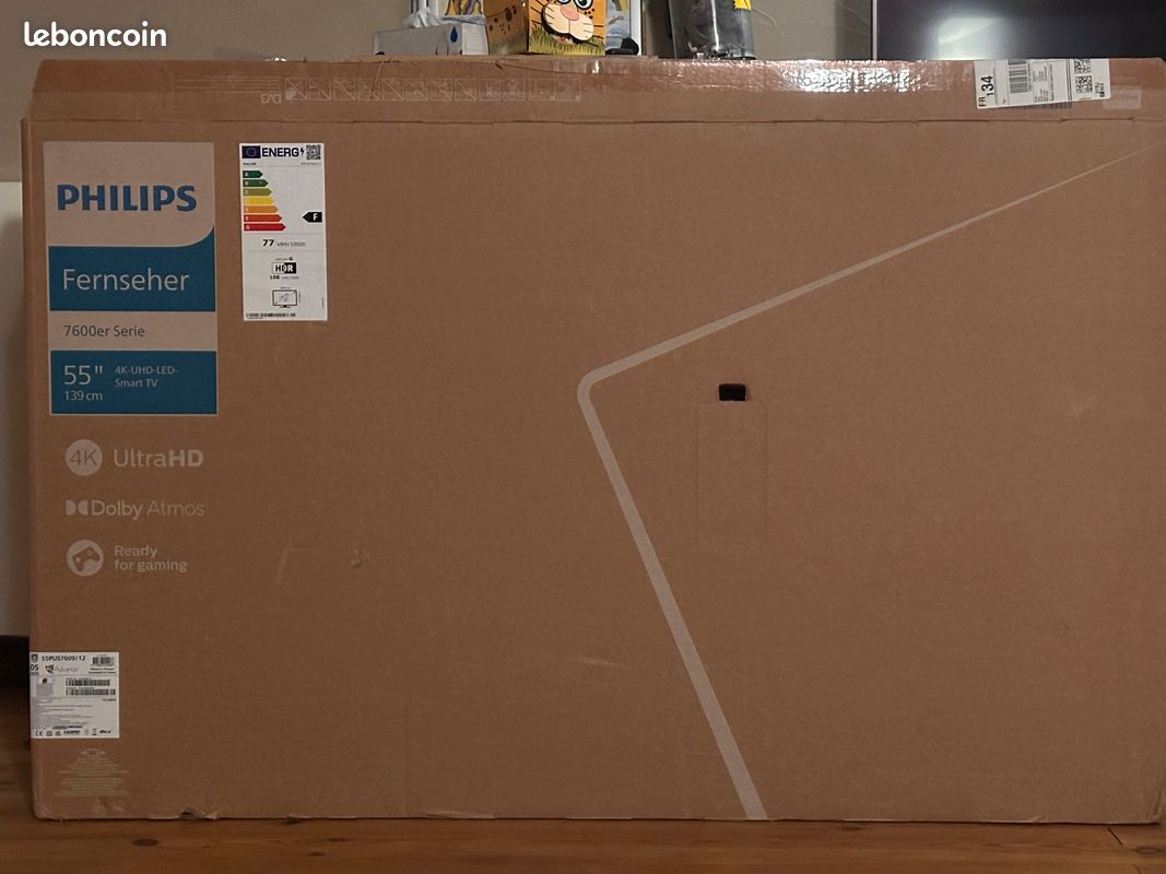 Télé 55 pouces (139 cm) Philips (image 2)