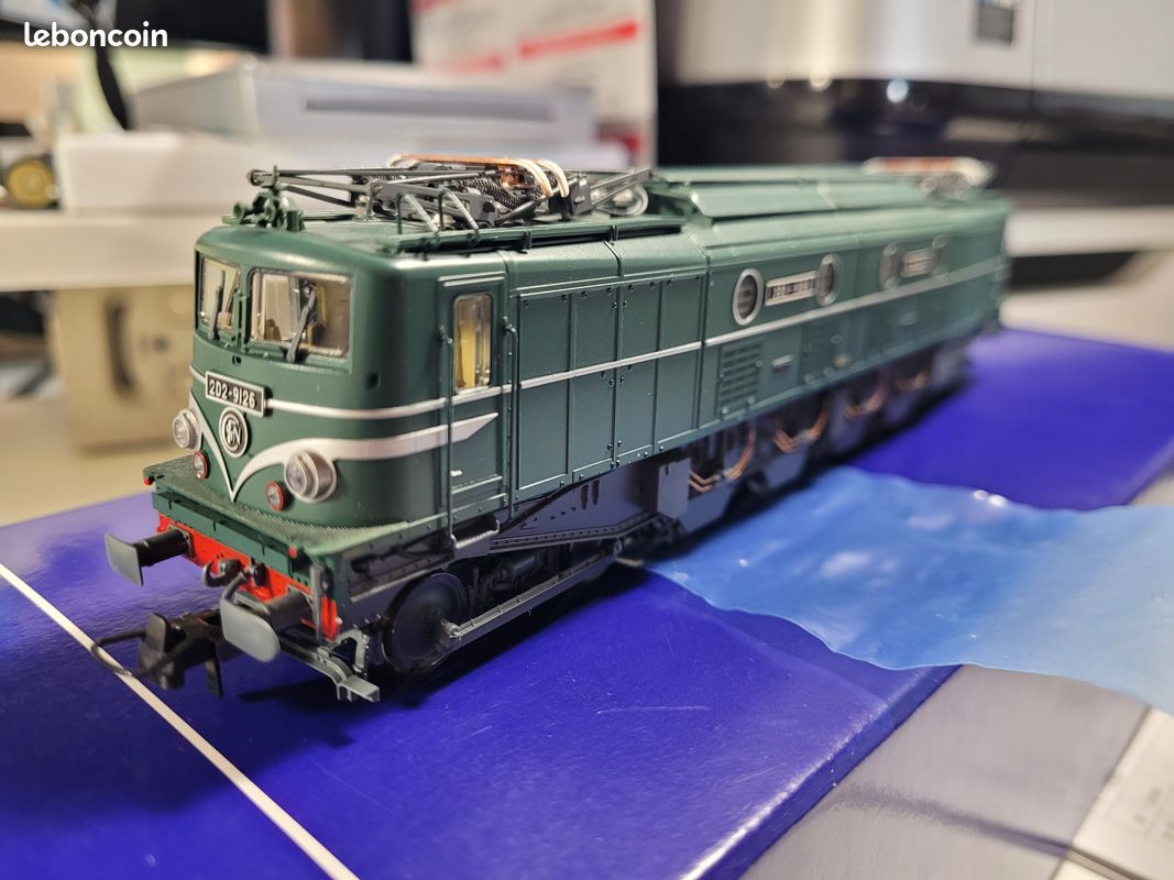 LOCOMOTIVE ÉLECTRIQUE 2D2 9128 - ROCO 70470 - HO 1/87 - SNCF - EP IV EUR 259,00 - FR