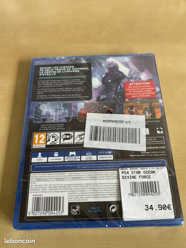 Jeu PlayStation 4 - Star Ocean, The Divine Force (image 2)