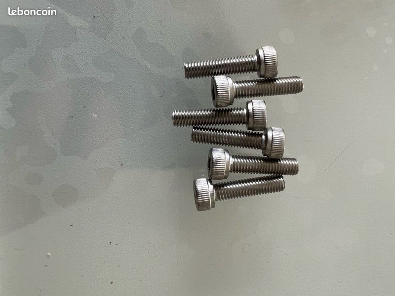 Vis Jante Motorisée Dualtron Mini – Lot De 6 Vis Inox + Clé, Compatible Thunder 3, Victor, Togo