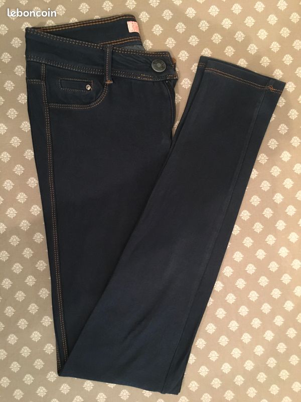Pantalon CACHE CACHE Denin taille 36 (image 1)