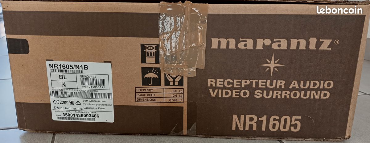 Ampli Audio/Vidéo Marantz nr 1605 & Platine cd CC 4003 (image 8)