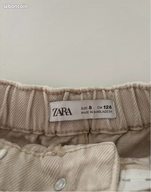 Short Zara taille 8 ans (image 2)