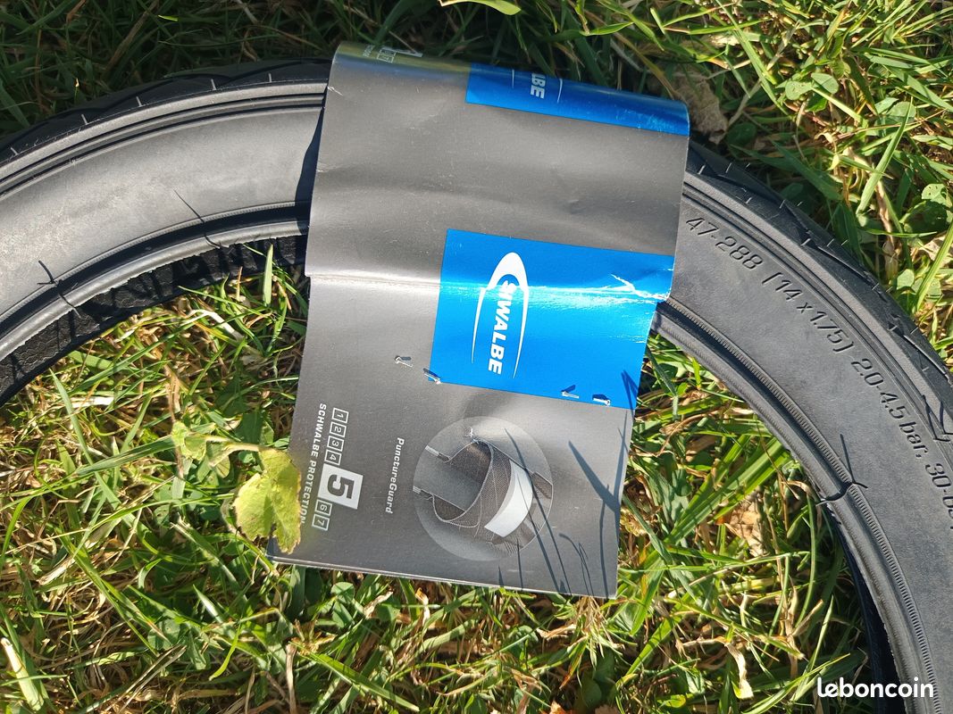 Pneu NEUF vélo enfant Schwalbe Kid Plus, avec protection anti-crevaison PunctureGuard (image 2)