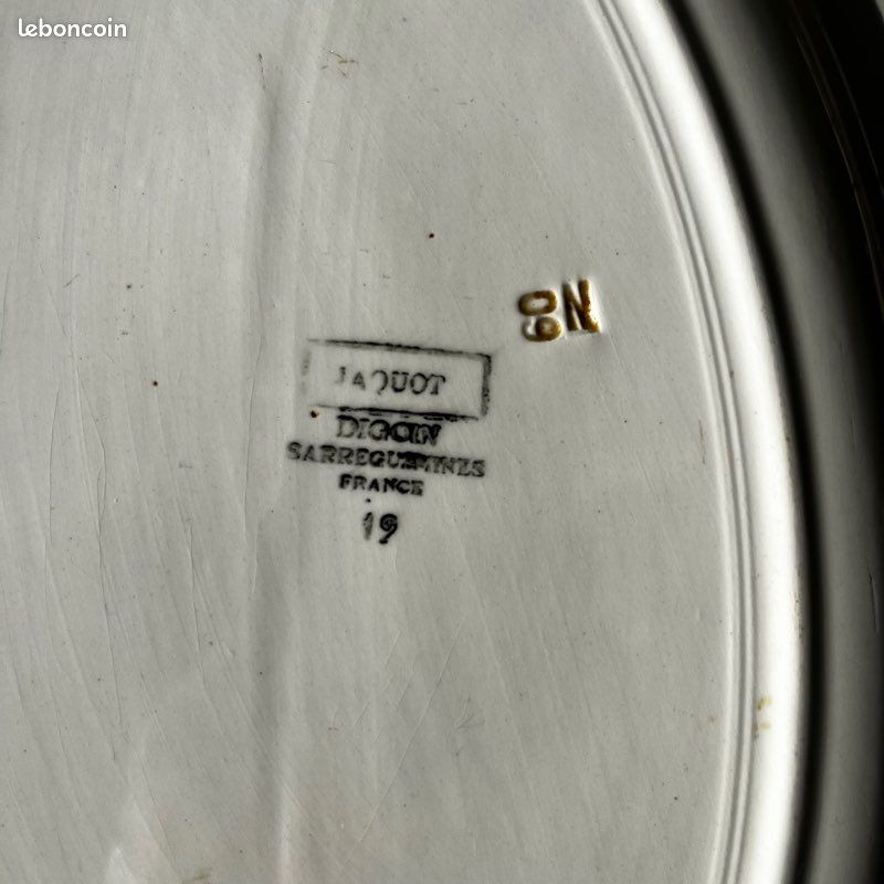 Plat Digoin motif Jaquot (image 5)
