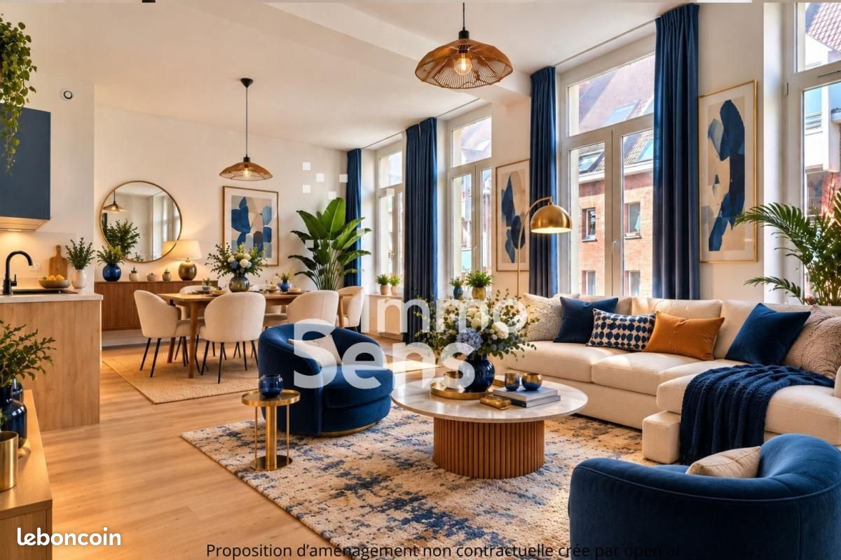 Appartement 3 pièces 60 m² · à Lille · 60 m² · 230 000 €