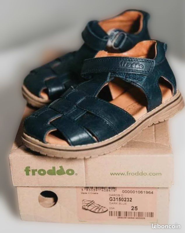 Chaussures Froddo KE FLASH Bleu pour Enfant garçon | JEF Chaussures