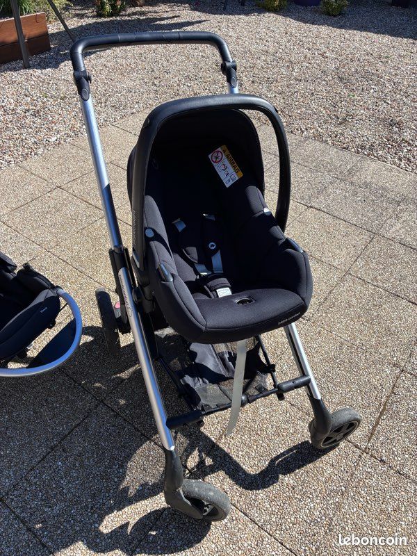 Poussette bébé confort + cosy (image 1)