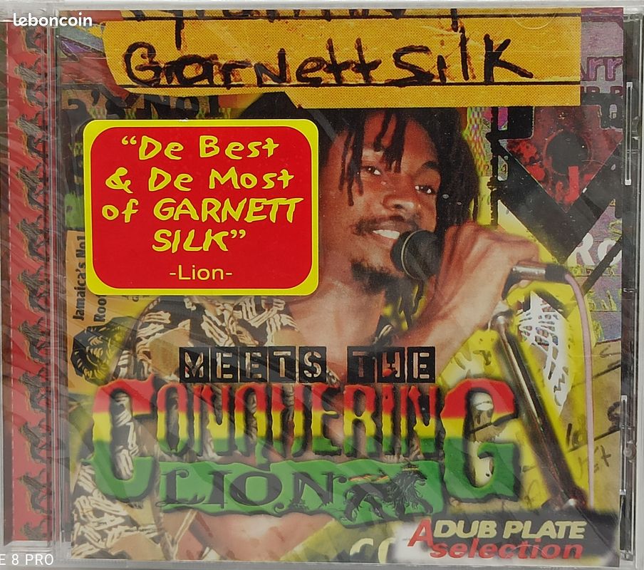 Cd Garnett Silk - Meets the conquering lion neuf - CD - Musique