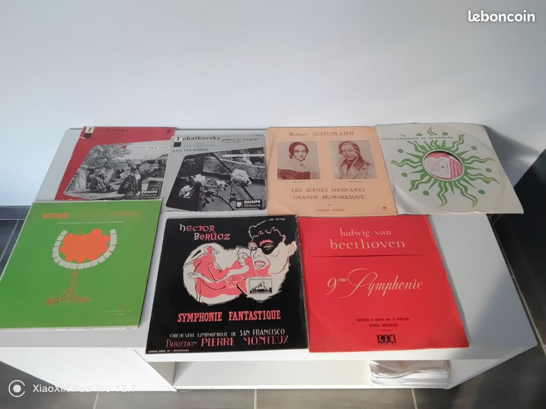 Lot de 11 Disques vinyle 33 tours Musique classique (image 1)
