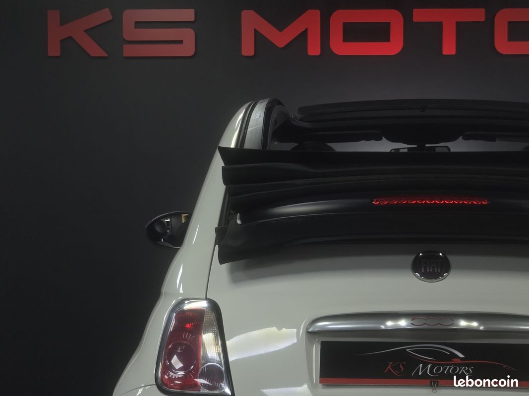 Fiat 500C 1.2 8V 69CH CABRIOLET (KS MOTORS) (image 10)