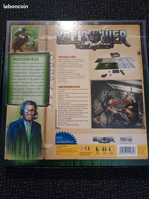Jeu de société Killpower Ball (image 2)