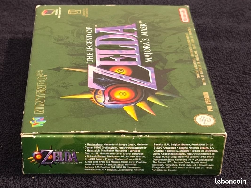 Zelda majora's mask nintendo 64 (image 9)