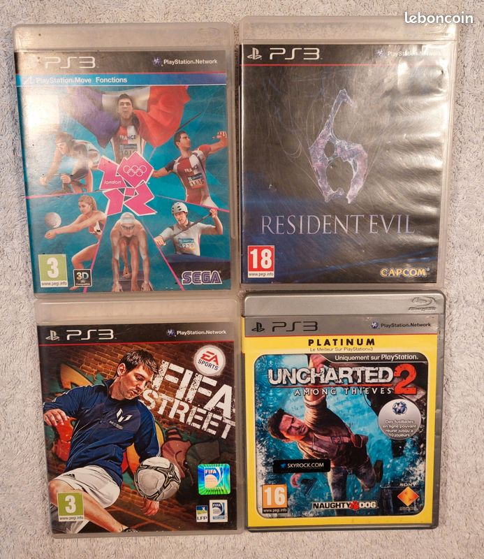PS3 très bon état + 2 manettes + 8 jeux – Testée (image 10)