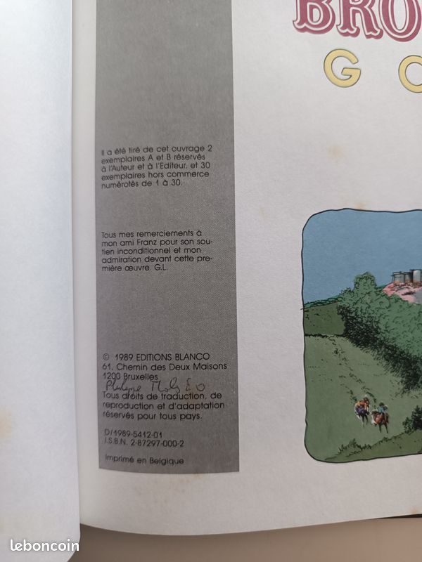 BD Brougue tome 1 par Franz EO (image 4)