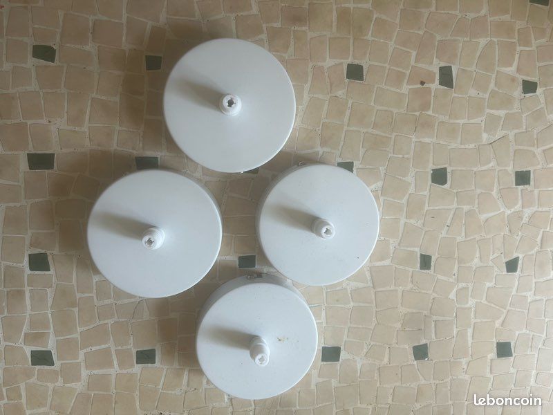 Luminaires suspendus blancs intérieur doré – 16 disponibles – À partir de 17 (image 5)
