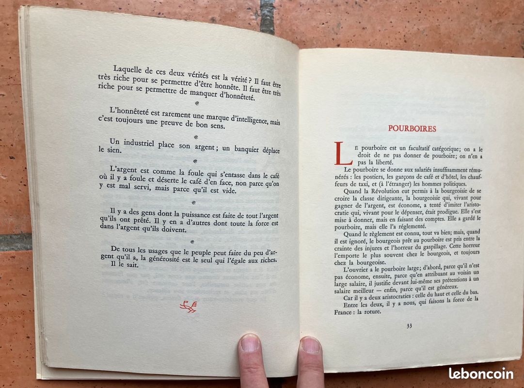 Propos de O. L. Barenton – Auguste Detœuf – humour & aphorismes – 1956 – très bon état (image 5)