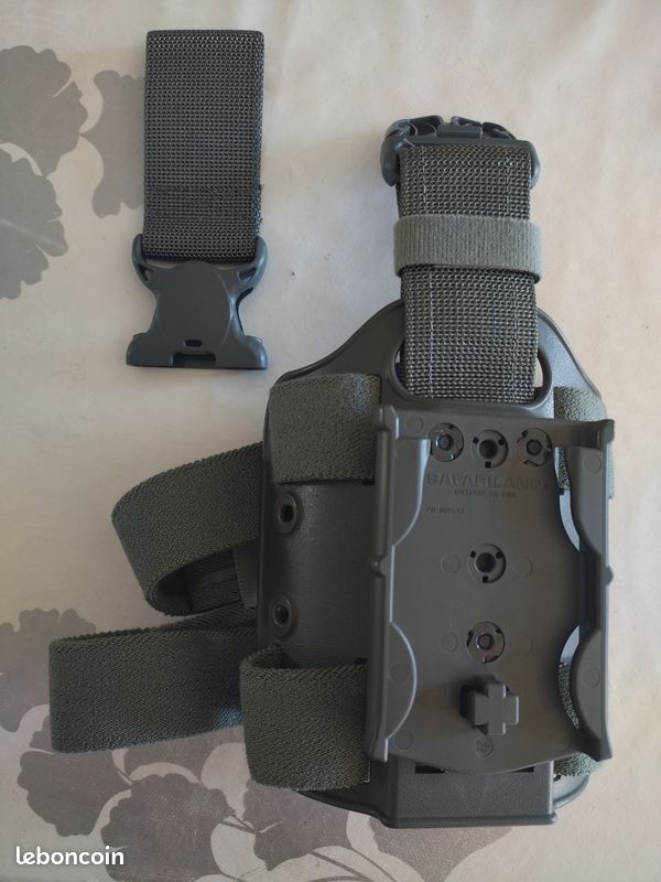 Boucle De Ceinture Réglable Safariland - Noire, Neuve (peut Avoir Un Défaut Mineur)