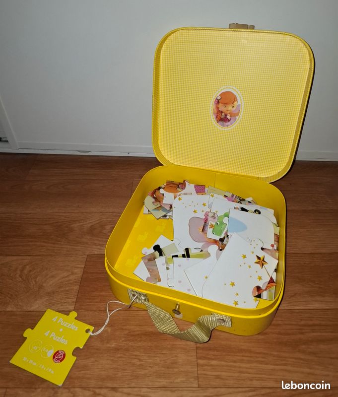 Malette 4 puzzles fée - Janod (image 3)