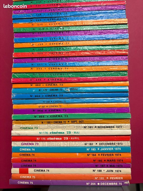 62 revues magazine CINÉMA 67 68 69 70 71 72 73 74 75 (image 2)