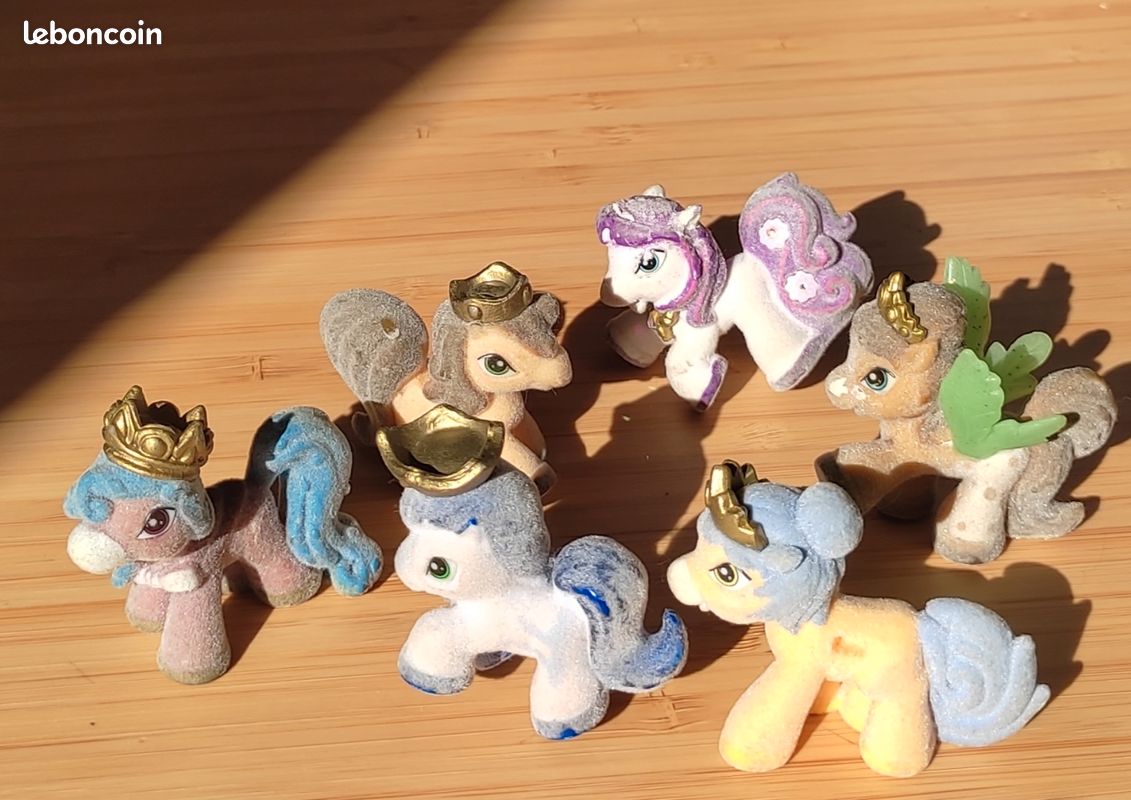 Filly Elves figurine mini poney Lot Pony Filly Et Little Pony Floqués
