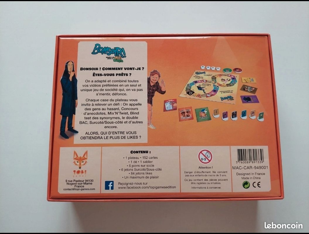 BONSOIR Jeu de McFly & Carlito (image 2)
