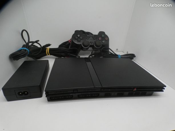Coques Sony PlayStation 2 Slim – Inférieure Et Supérieure, SCPH-77004, Officielles, Occasion