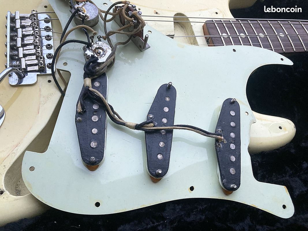 Fender Stratocaster de 1965 Olympic White (image 8)