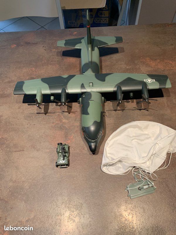Ancien avion scout armée acier pressé Steelcraft jouet avion NX130 avec