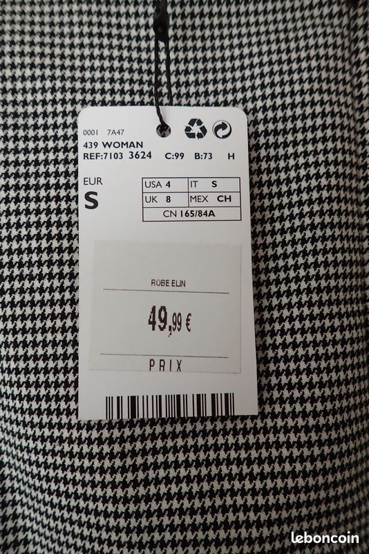Robe fourreau taille S (image 2)