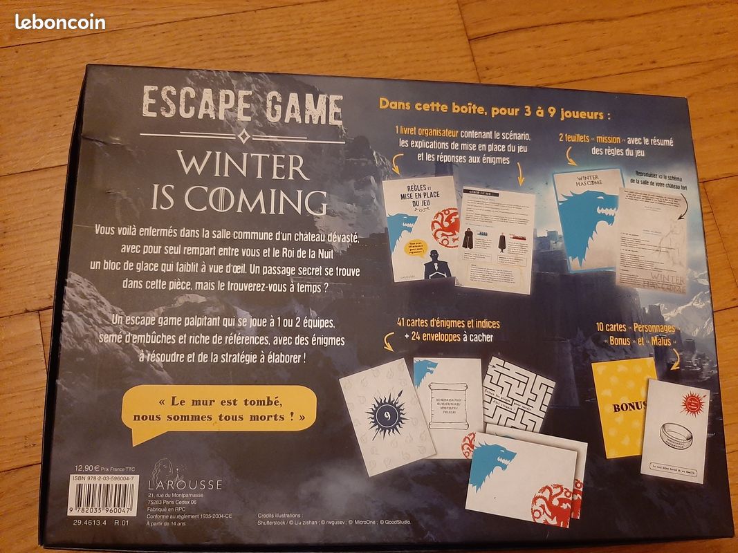 Escape game - Game of Thrones (image 3)
