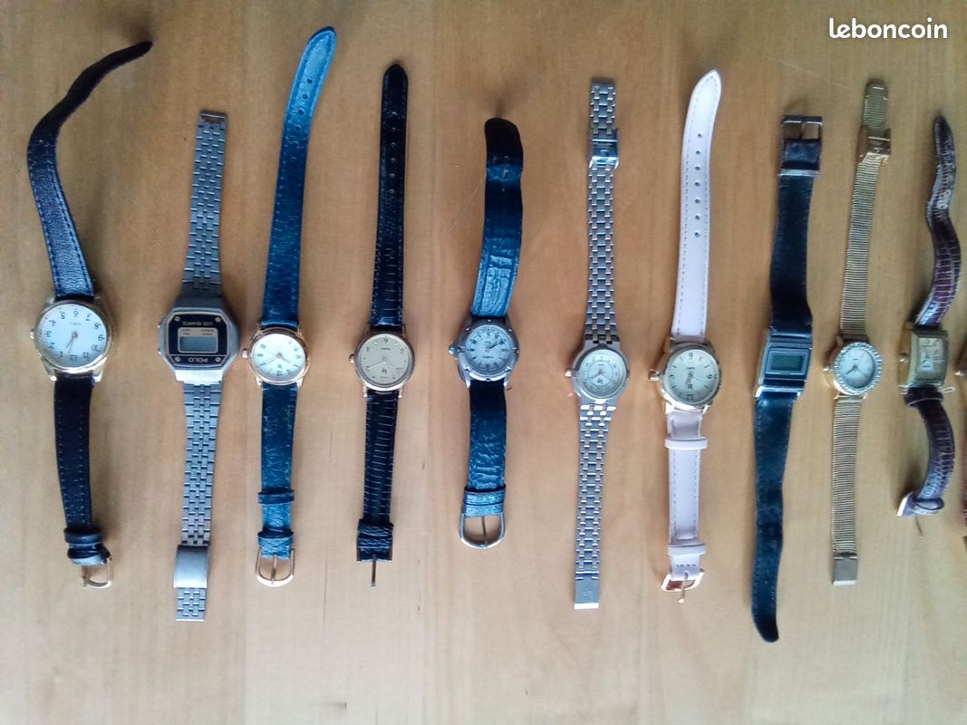 Lot de 21 montres vintage (image 1)
