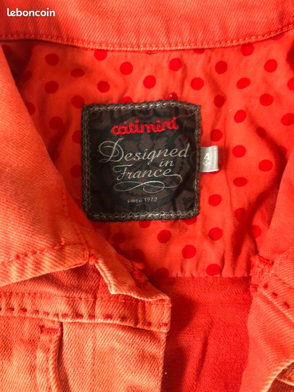 Veste jean catimini (image 2)