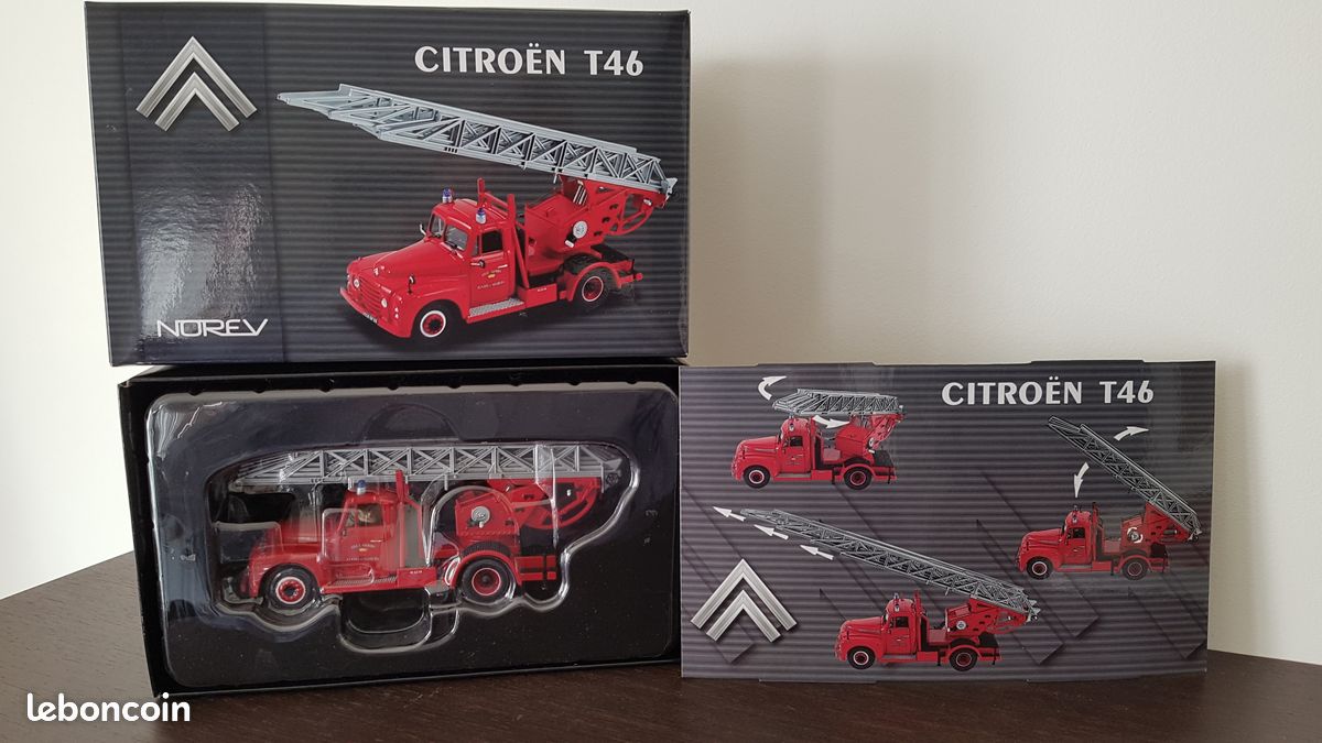 Norev Collection Pompier - Citroën T46 - Miniature 1/43 France