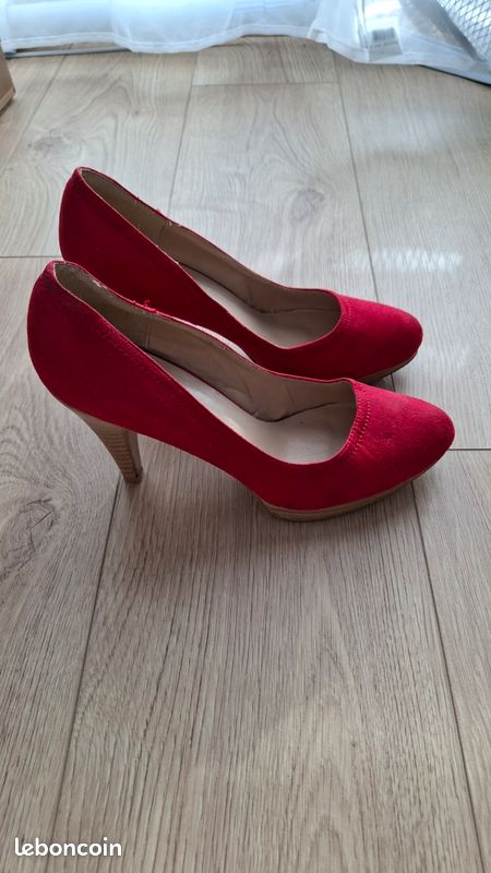 Escarpins rouges - Gémo (image 2)