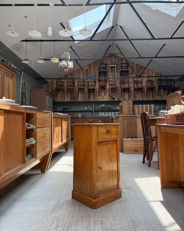 Table de chevet Louis-Philippe (rénovée) (image 7)