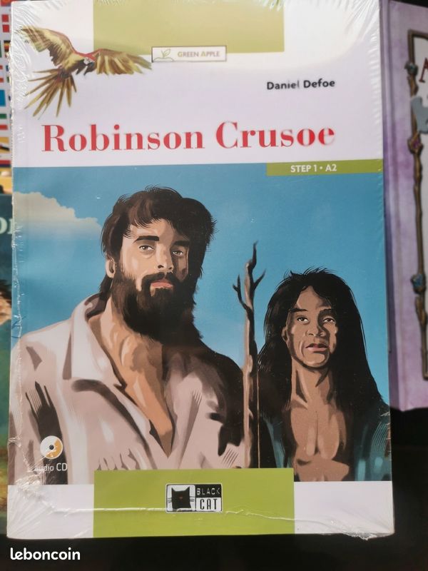 Robinson crusoe en anglais +cd Daniel foe step1 a2 (image 2)