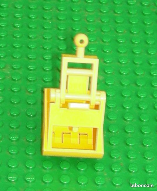 LEGO N°3492c01 PINCE GRUE EXCAVATEUR JAUNE (image 2)